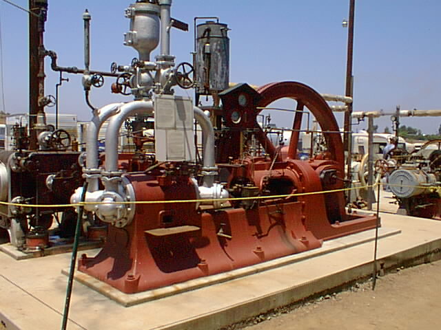 Vilter Corliss steam engine and ammonia refrigeration compressor.jpg